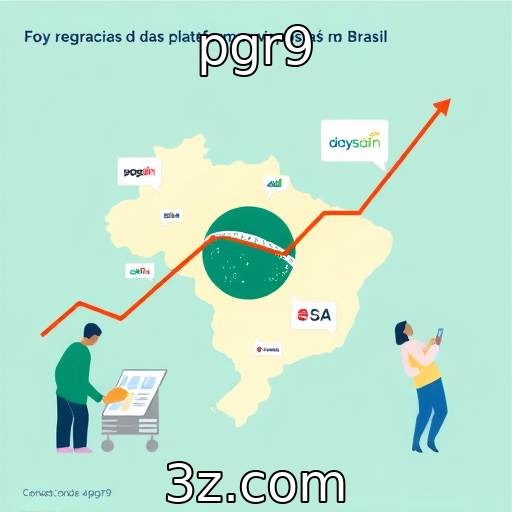 Expansão de plataformas de apostas no Brasil